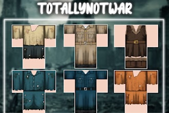 design 2d roblox clothing