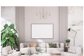give 55 eye catching frame mockups for your image or photo
