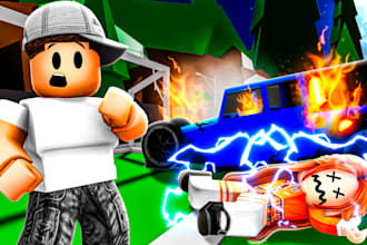 design premium roblox youtube thumbnails