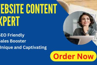 do website copywriting for your SEO website content