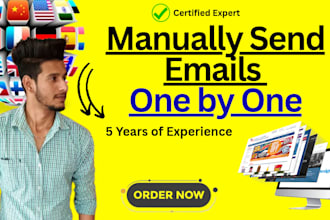 send emails manually one by one
