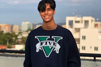 be your professional male model and actor