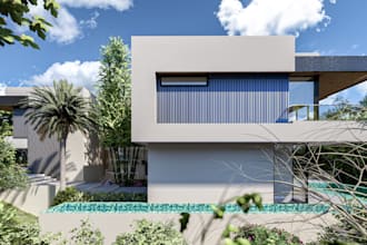 create architectural exterior renders
