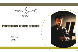 create professional resume design and cv template