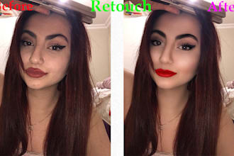 do skin retouching, model retouching, product retouching