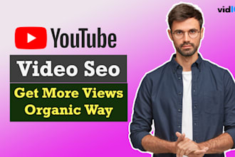 rank youtube video seo and channel manager