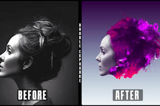 edit your image, upscale,remove imperfections, remove background