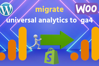 migrate universal analytics to ga4, ecommerce tracking