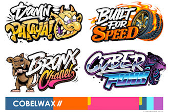 design a hand lettering,custom font logo,graffiti,typography
