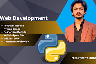 create creative web application for you in python django