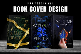 design professional book cover or ebook cover design for amazon KDP