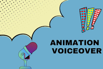 bring your character to life with a cartoon voice