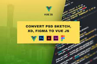 convert xd to vuejs, wordpress, or other software convert