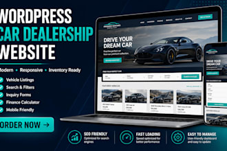 build a wordpress car dealership and vehicle inventory website