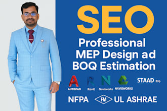design mep plans for commercial, residential projects electrical, hvac, others