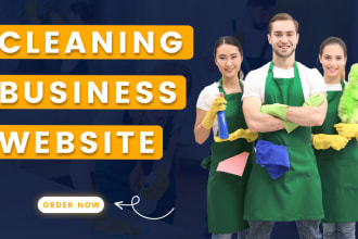 design mobile friendly cleaning, pressure washing ,lawn care wordpress website