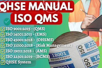 make qhse manual and iso quality management system