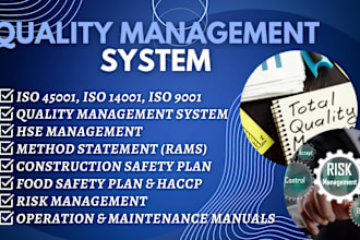 make qhse manual and iso quality management system