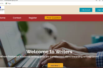 do a professional  web development with a personal touch