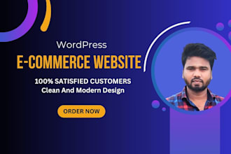 expert in wordpress ecommerce website and website development