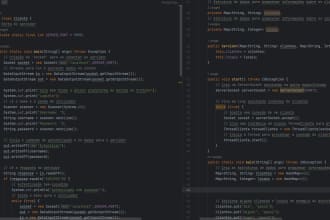 do projects with java python css js