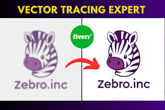 convert to vector, redraw logo in svg, pdf, transparent png