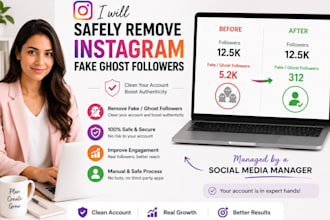 safely remove instagram fake bot ghost followers