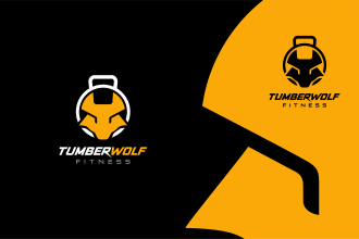 design fitness, gym, sports and workout training logo