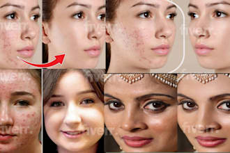 do photo edit background change face smooth