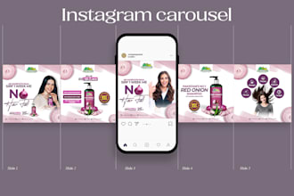 design instagram carousel and social media posts