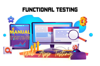 do testing of web app, mobile app, manual, automation, and everything