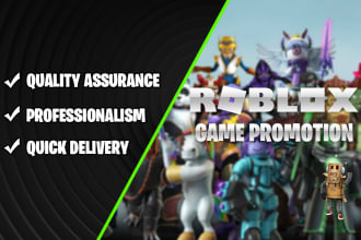 promote your roblox game