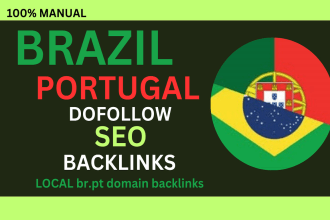 create high quality brazil portugal seo backlinks service