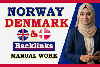 premium da 90 norwegian danish backlinks for norway denmark seo