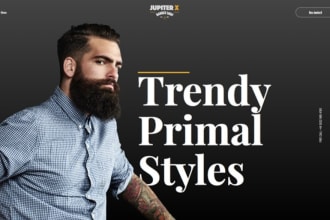 do barbers,hair salons website design