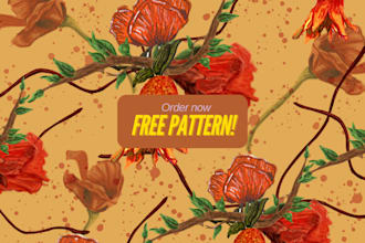design exclusive textile seamless pattern design