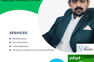 do bookkeeping on zoho books, xero and quickbooks