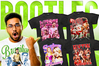 design 90s vintage bootleg rap t shirt