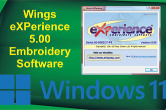 install wings experience 5 embroidery in windows 7 8 10 11