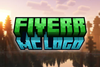 make a custom minecraft logo for your smps texturepacks etc