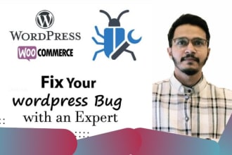 fix wordpress error, fix wordpress issues, wordpress bug fix