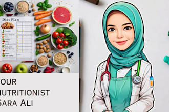 be your nutritionist and dietician making diet plans