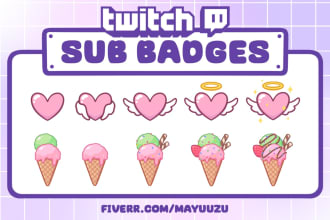 create custom twitch sub badges