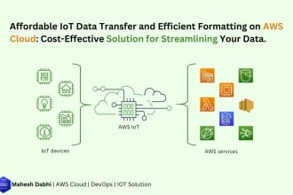 transfer your iot devices data to AWS cloud