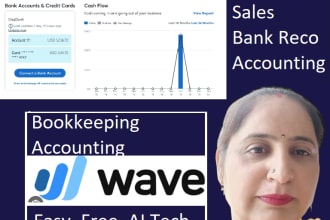 efficiently handle your bookkeeping  with wave software
