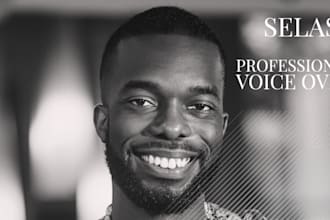 record a professional deep, male british voice over