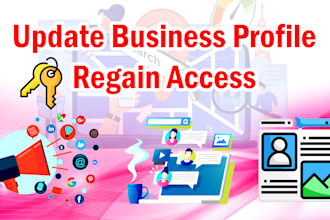 update your online business profile and regain access