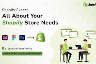 fix shopify bugs and enhance shopify design
