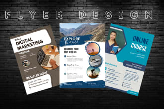 design your marketing flyer