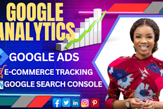 setup google analytics4, tag manager, shopping ads, merchant center approval